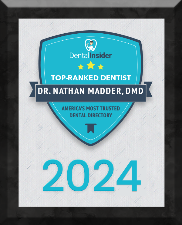 Dr. Madder, Top Ranked Dentist in KENNEWICK, WA, Award